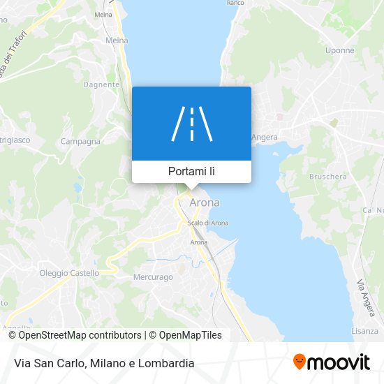 Mappa Via San Carlo
