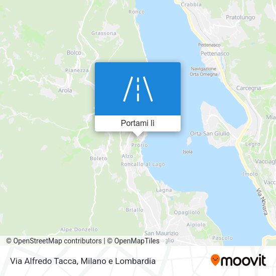 Mappa Via Alfredo Tacca