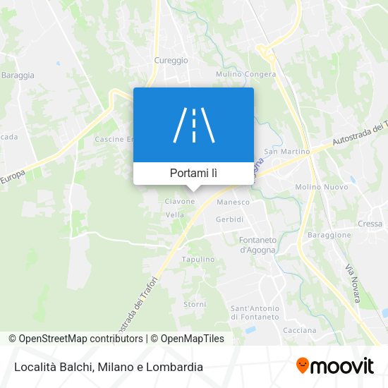 Mappa Località Balchi