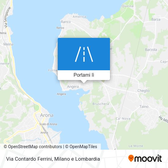 Mappa Via Contardo Ferrini