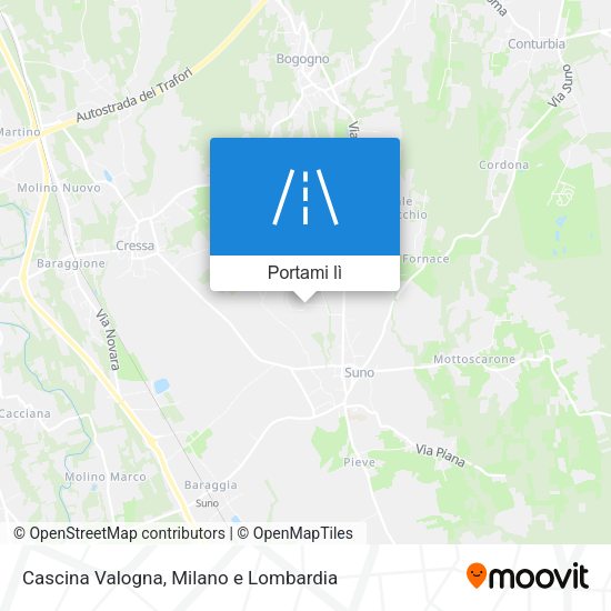 Mappa Cascina Valogna