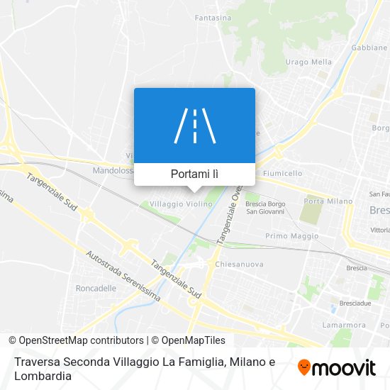 Mappa Traversa Seconda Villaggio La Famiglia