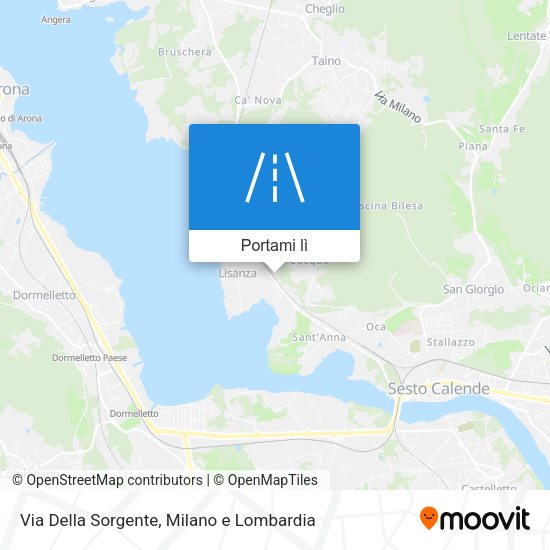 Mappa Via Della Sorgente