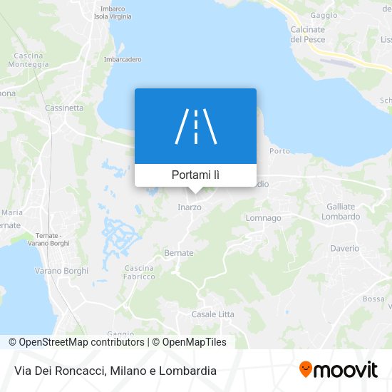 Mappa Via Dei Roncacci