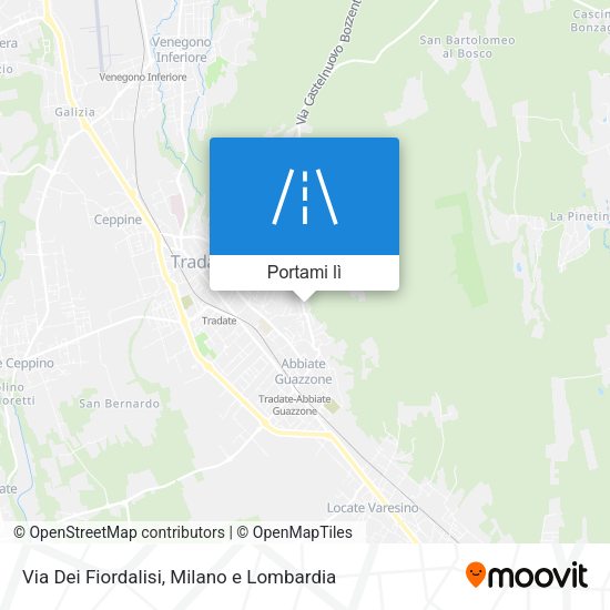 Mappa Via Dei Fiordalisi