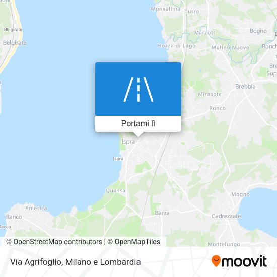 Mappa Via Agrifoglio