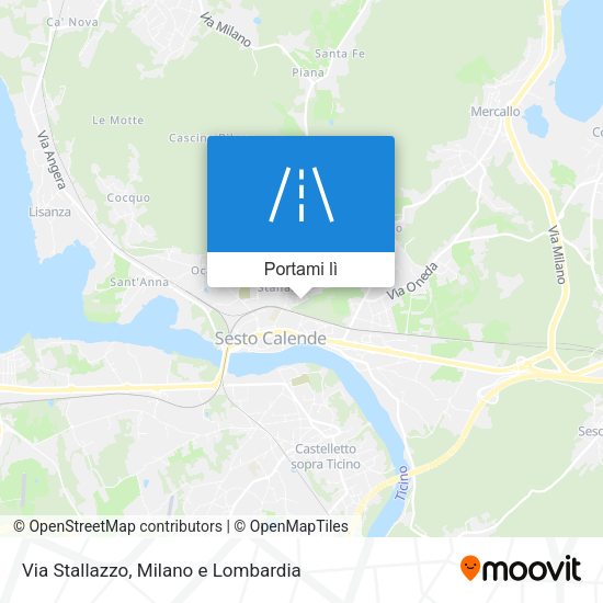 Mappa Via Stallazzo