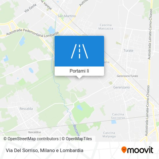 Mappa Via Del Sorriso