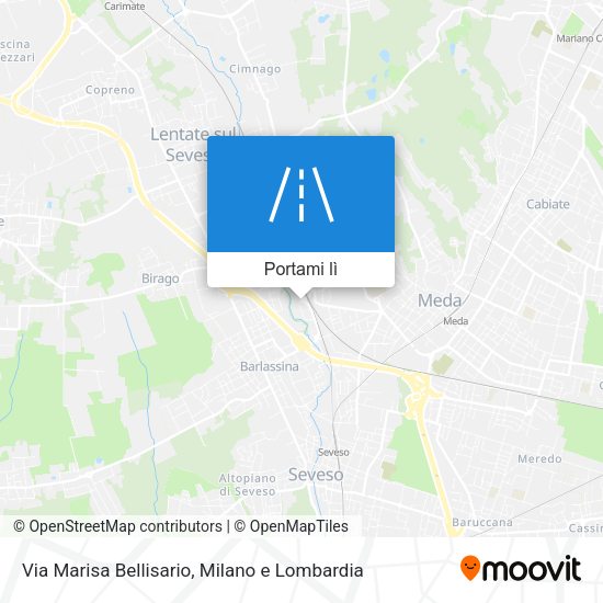 Mappa Via Marisa Bellisario