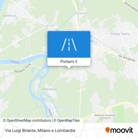 Mappa Via Luigi Briante