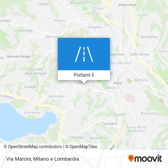 Mappa Via Maroni