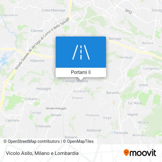 Mappa Vicolo Asilo