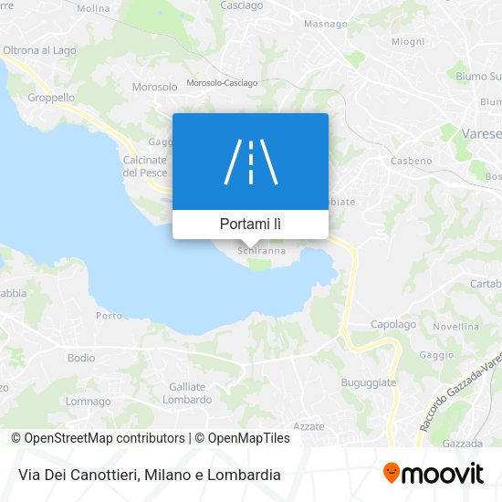 Mappa Via Dei Canottieri