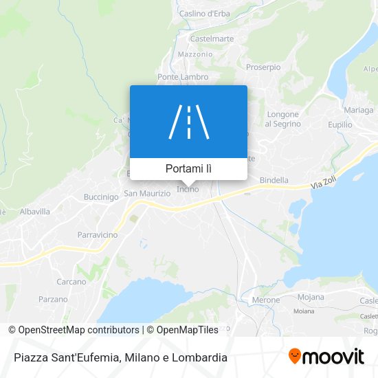 Mappa Piazza Sant'Eufemia