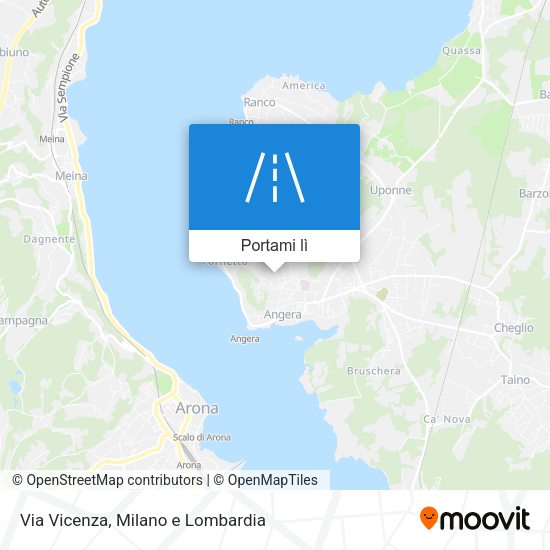 Mappa Via Vicenza