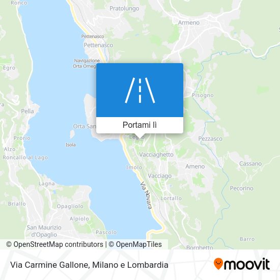 Mappa Via Carmine Gallone