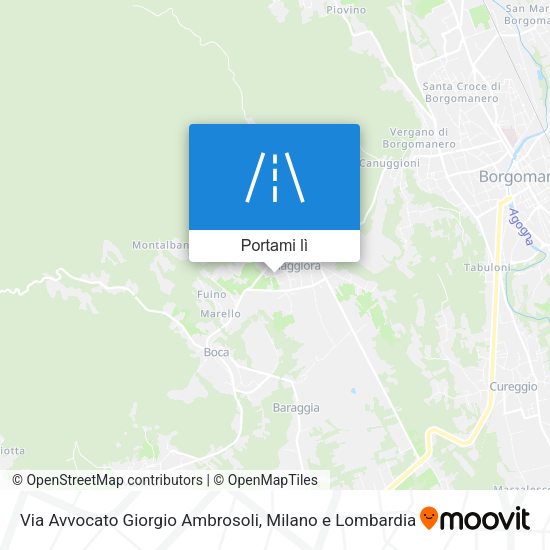 Mappa Via Avvocato Giorgio Ambrosoli