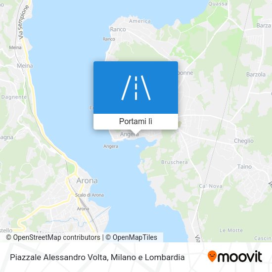Mappa Piazzale Alessandro Volta