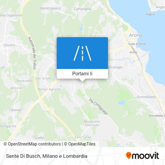 Mappa Sentè Di Busch