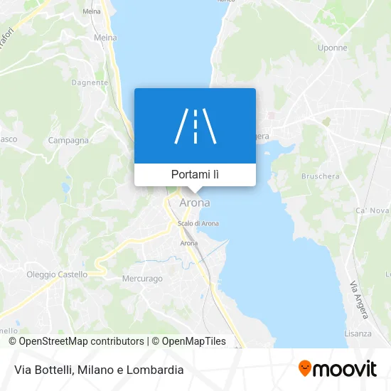 Mappa Via Bottelli