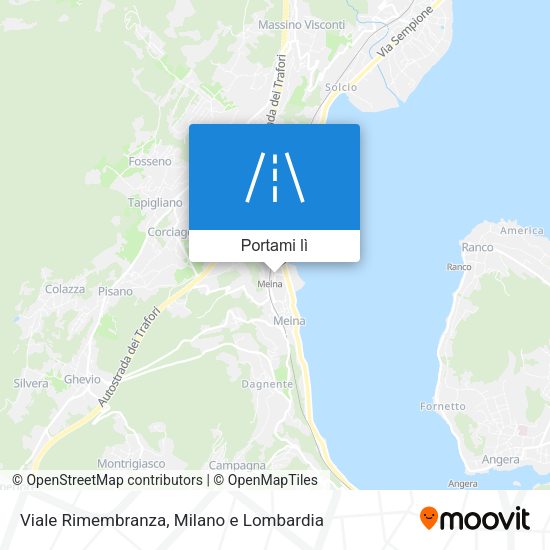 Mappa Viale Rimembranza