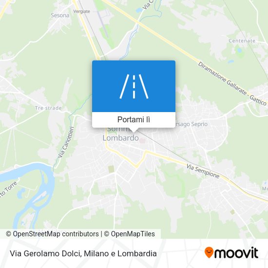 Mappa Via Gerolamo Dolci