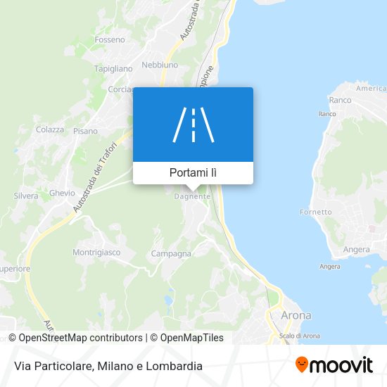 Mappa Via Particolare