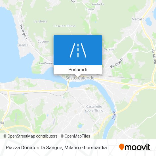 Mappa Piazza Donatori Di Sangue