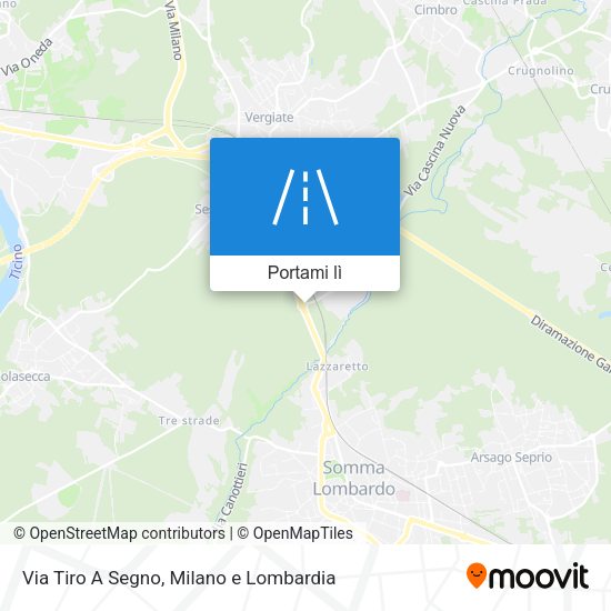 Mappa Via Tiro A Segno