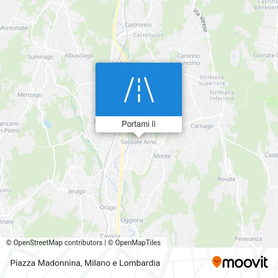 Mappa Piazza Madonnina