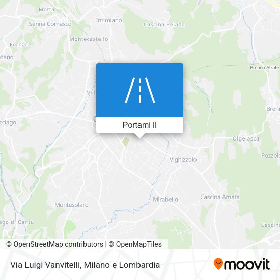 Mappa Via Luigi Vanvitelli