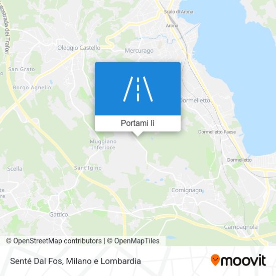 Mappa Senté Dal Fos