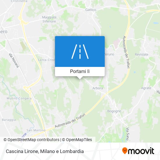Mappa Cascina Lirone