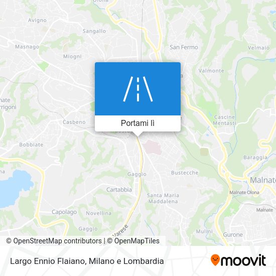 Mappa Largo Ennio Flaiano