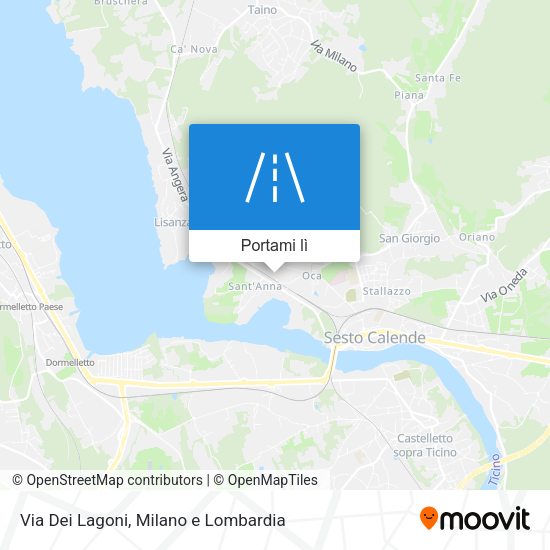 Mappa Via Dei Lagoni
