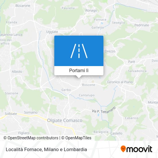 Mappa Località Fornace