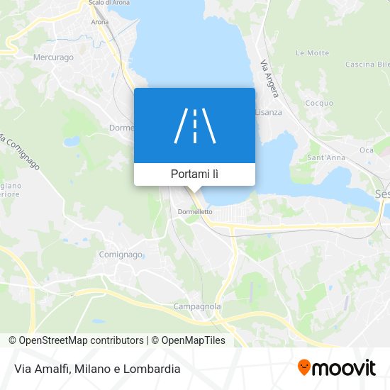 Mappa Via Amalfi