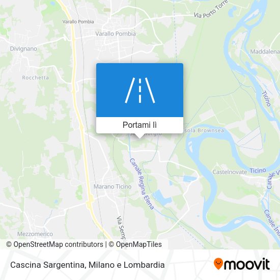 Mappa Cascina Sargentina