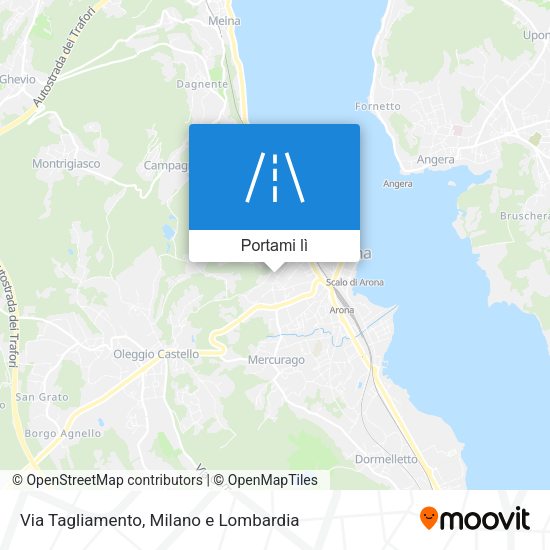 Mappa Via Tagliamento