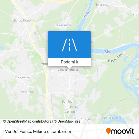 Mappa Via Del Fosso