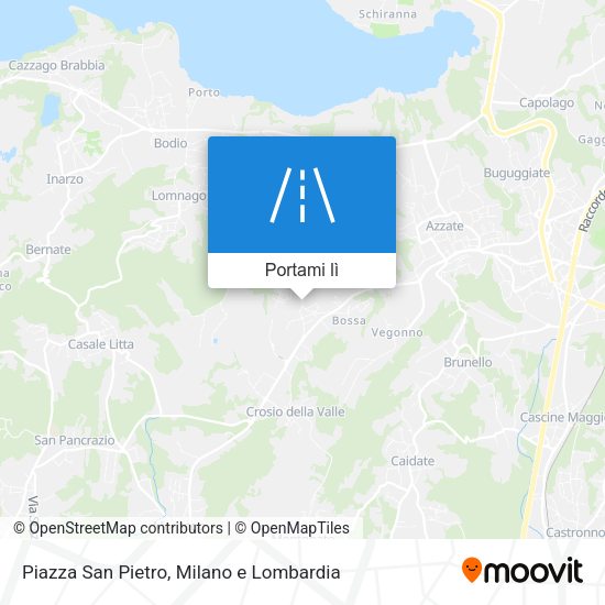 Mappa Piazza San Pietro