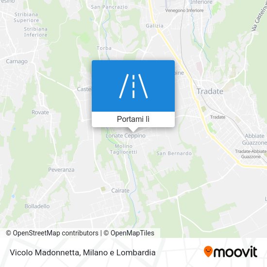 Mappa Vicolo Madonnetta