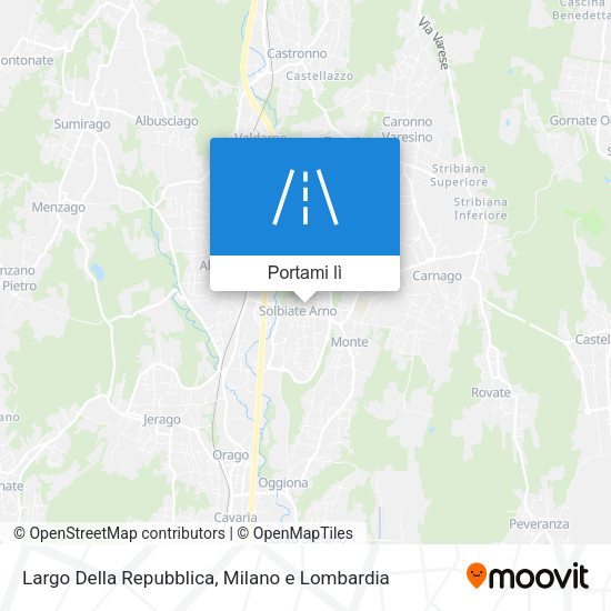 Mappa Largo Della Repubblica
