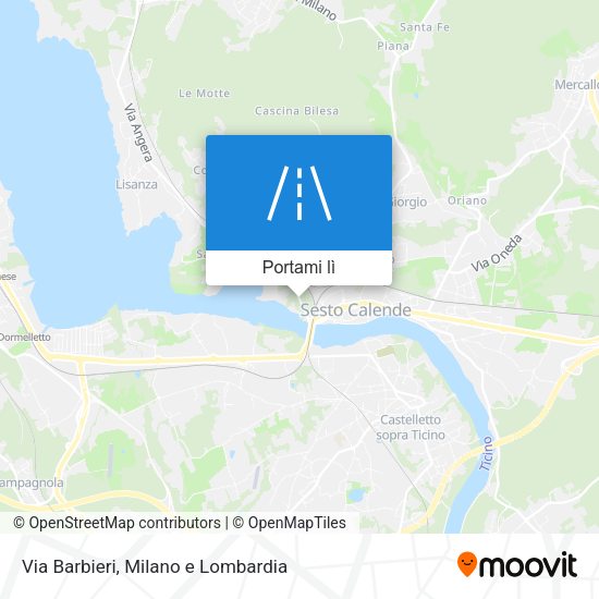 Mappa Via Barbieri