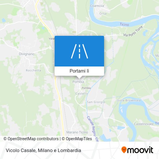 Mappa Vicolo Casale