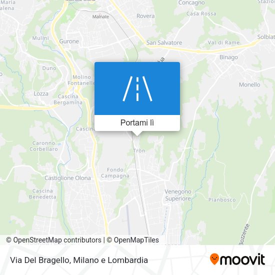 Mappa Via Del Bragello