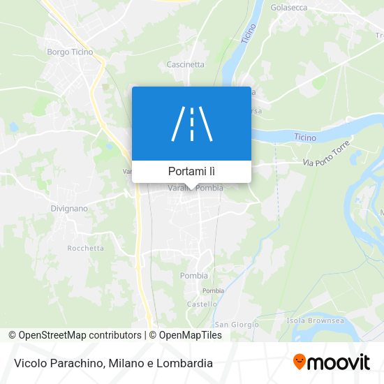 Mappa Vicolo Parachino