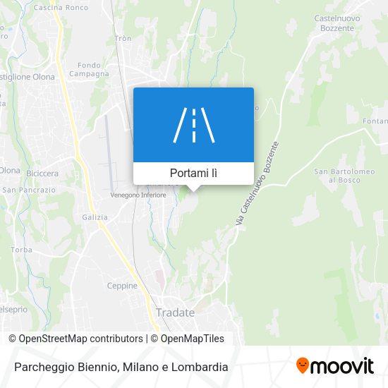 Mappa Parcheggio Biennio