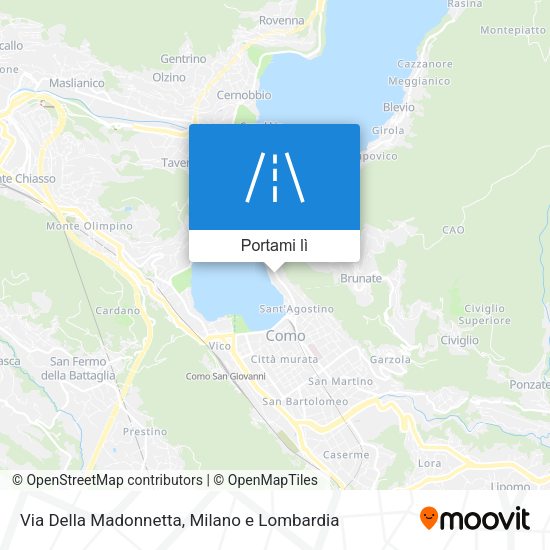 Mappa Via Della Madonnetta