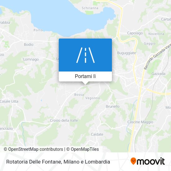 Mappa Rotatoria Delle Fontane